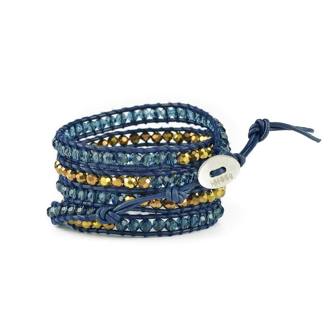 inrosa Wickelarmband Modell 'Blua'