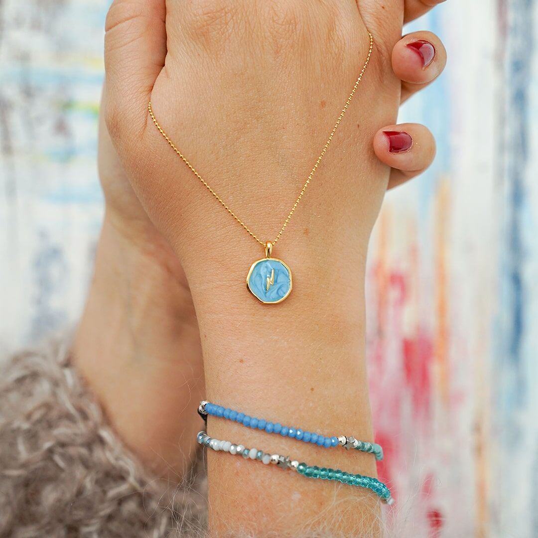 inrosa Kette Modell 'Emay' türkis Stern – Bild 2