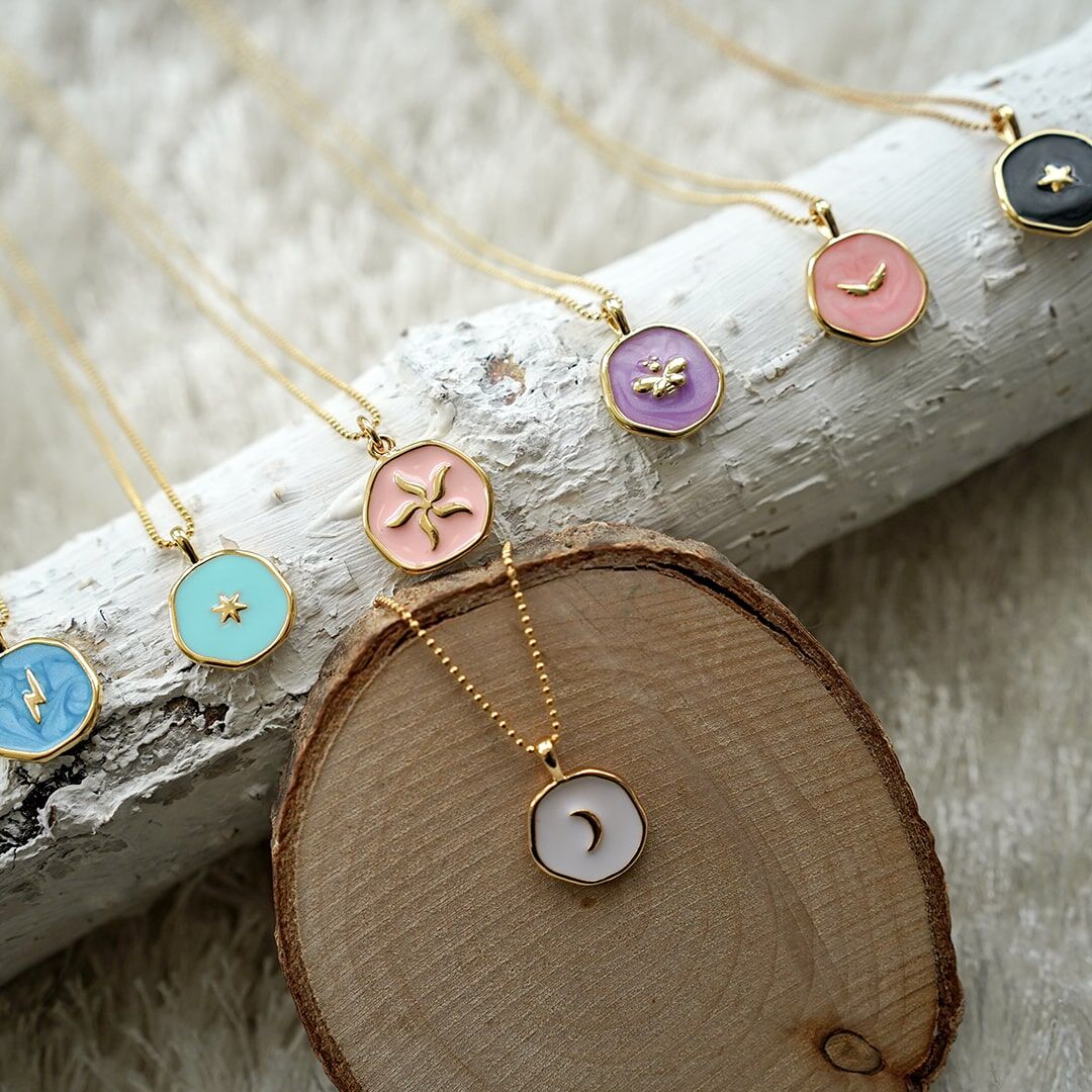 inrosa Kette Modell 'Emay' türkis Stern – Bild 3