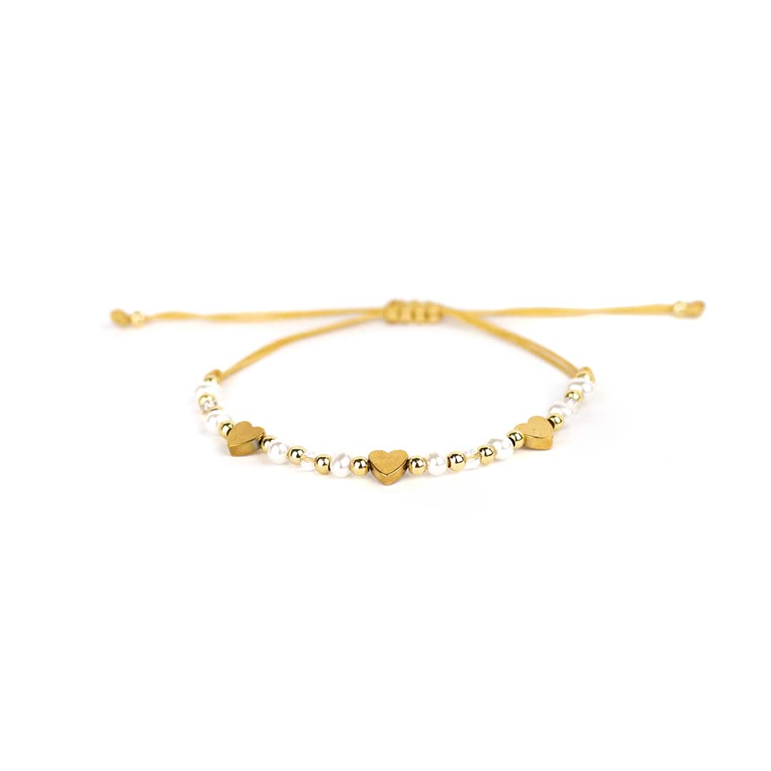 inrosa Armband Modell 'Noi & Shira' weiß (4er Pack) – Bild 3